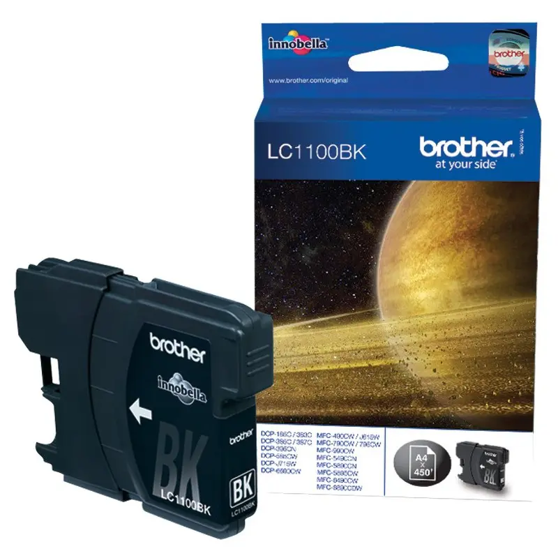 Cartouche Jet d&rsquo;encre Originale Brother LC1100BK / Noir