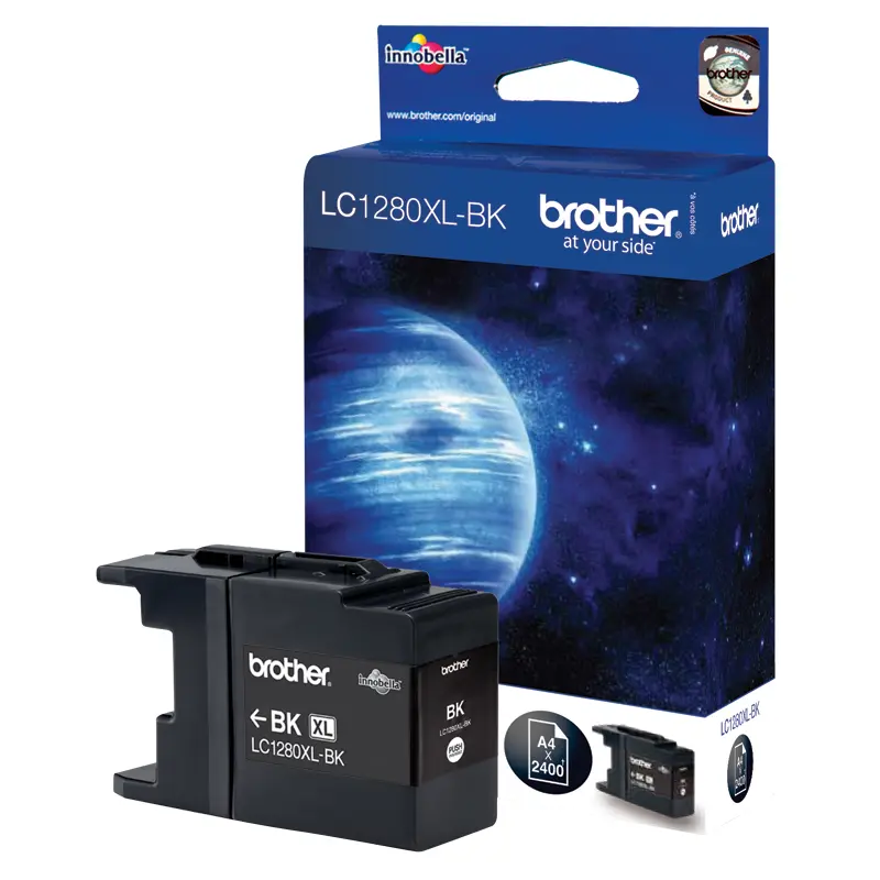 Cartouche Jet d&rsquo;encre Originale Brother LC1280XLBK / Noir