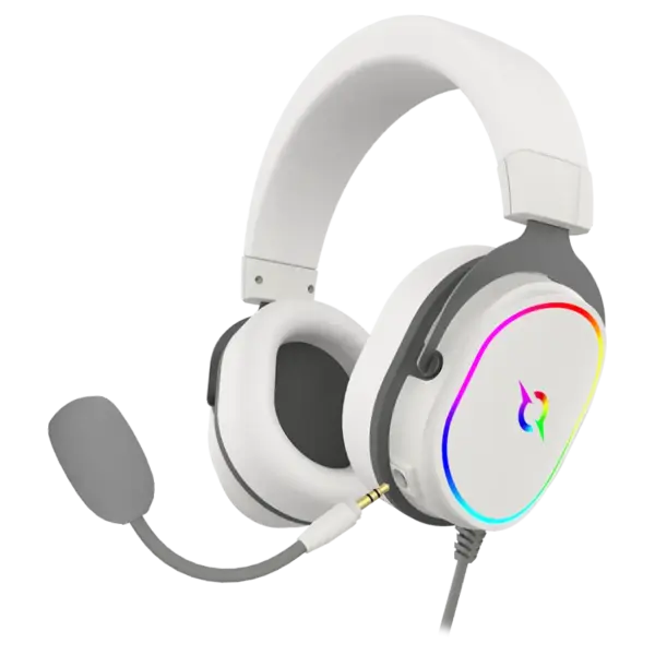Casque Micro GAMER AQIRYS ALTAIR / Filaire / Blanc