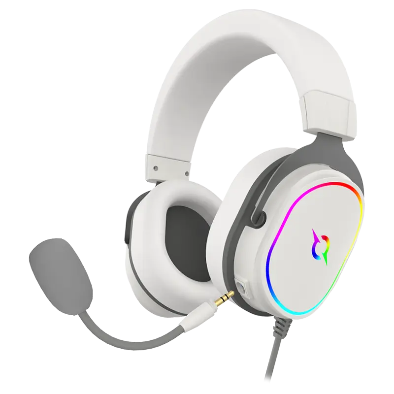 Casque Micro GAMER AQIRYS ALTAIR / Filaire / Blanc
