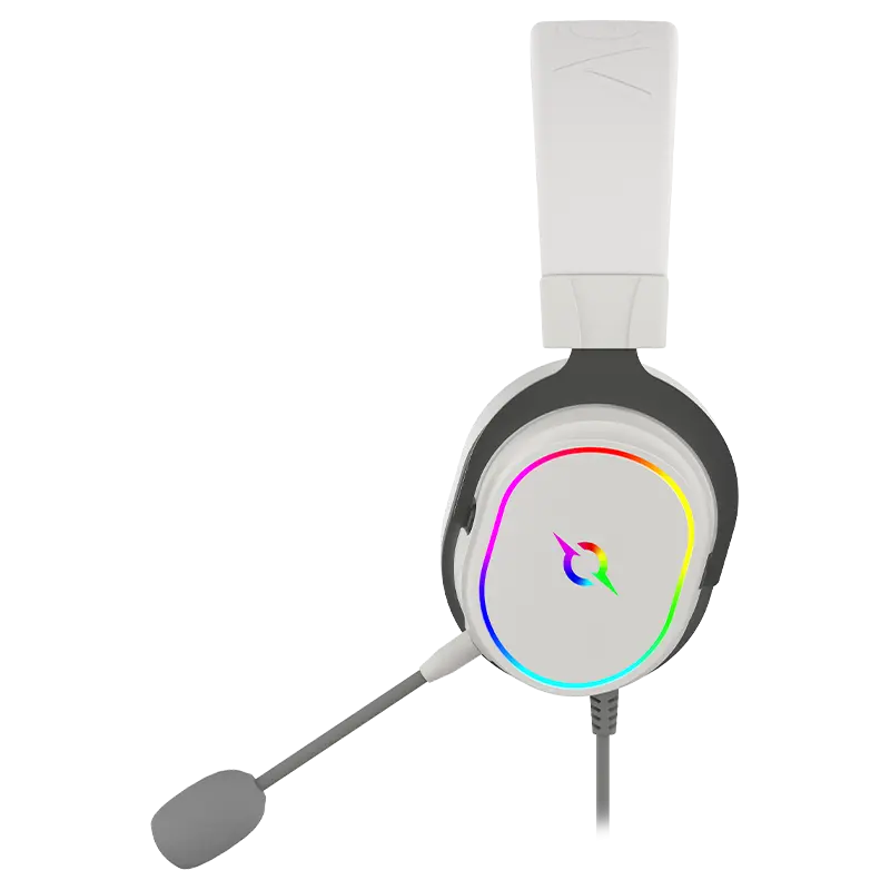 Casque Micro GAMER AQIRYS ALTAIR / Filaire / Blanc