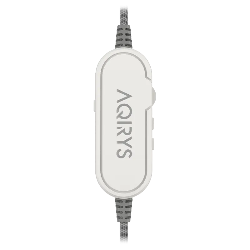 Casque Micro GAMER AQIRYS ALTAIR / Filaire / Blanc
