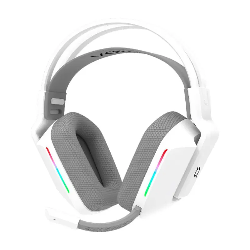 MICRO CASQUE GAMER SANS FIL AQIRYS ALYA STÉRÉO 3D – BLANC