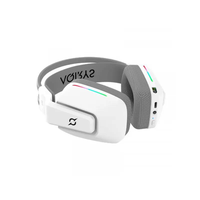 MICRO CASQUE GAMER SANS FIL AQIRYS ALYA STÉRÉO 3D – BLANC