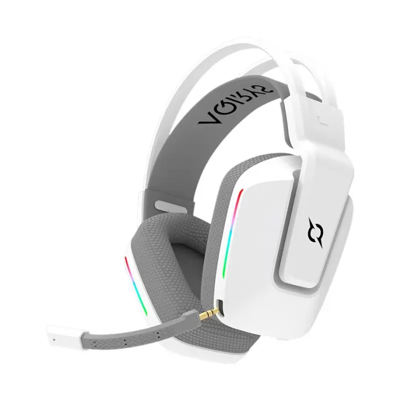 MICRO CASQUE GAMER SANS FIL AQIRYS ALYA STÉRÉO 3D – BLANC