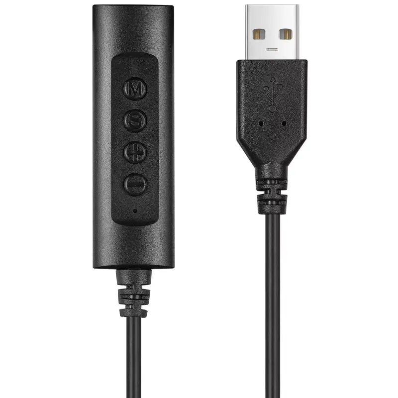 CASQUE FILAIRE SANDBERG PRO OFFICE JACK + USB – NOIR
