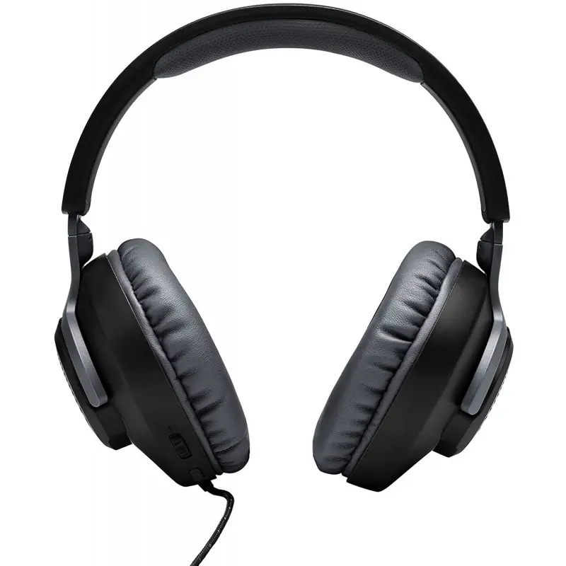 Casque gaming circum-auriculaire filaire avec micro JBL Quantum 100 / Noir