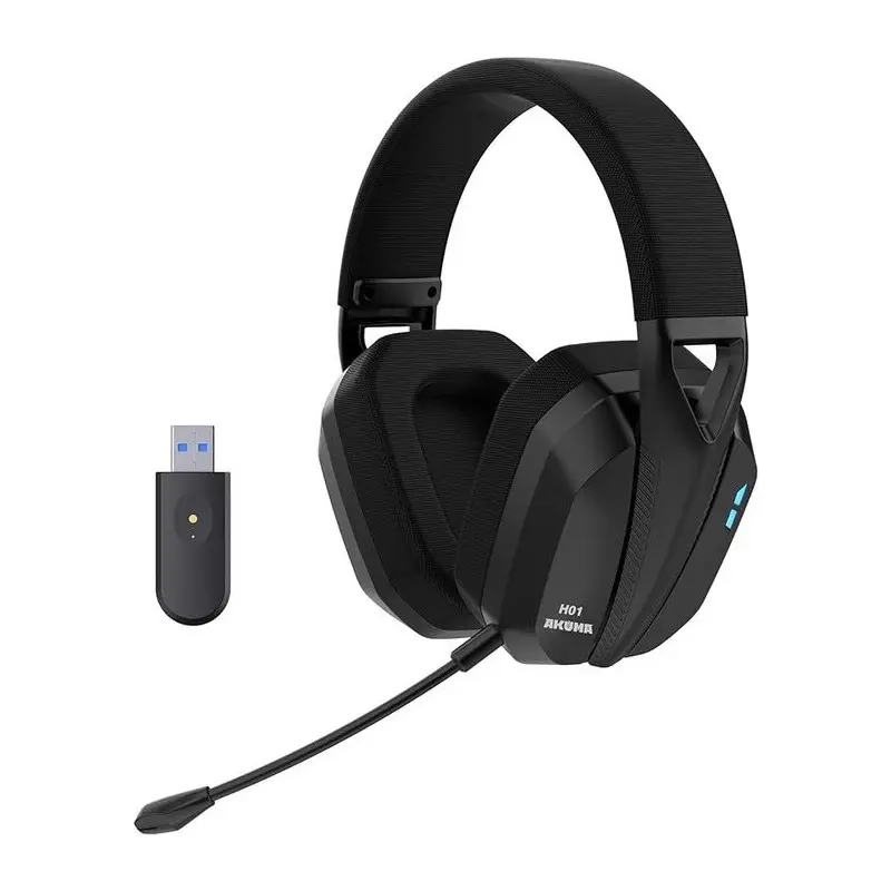 Casque Gaming Sans fil Akuma SEINEN H01 Noir