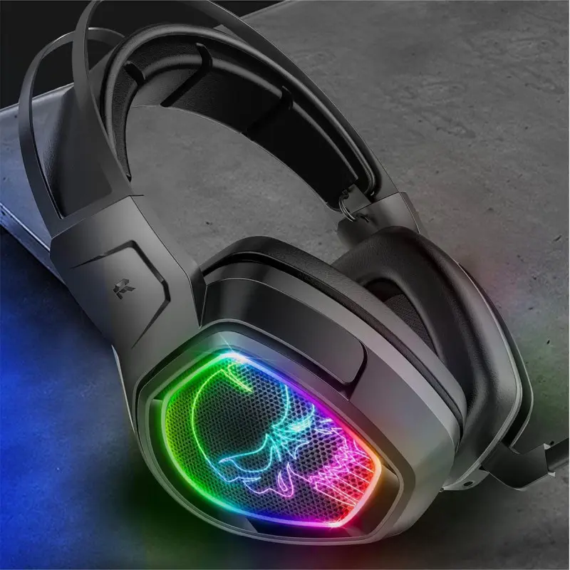 Casque Gaming Sans Fil SPIRIT OF GAMER XPERT H1300 RGB / Noir