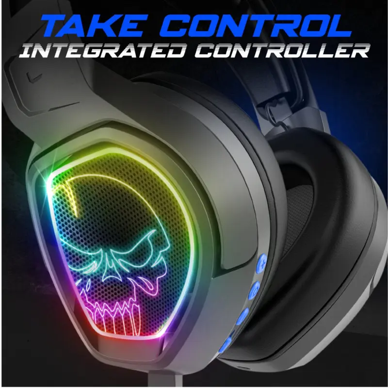 Casque Gaming Sans Fil SPIRIT OF GAMER XPERT H1300 RGB / Noir