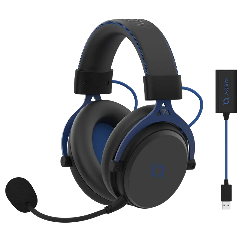 Micro Casque Filaire Gamer AQIRYS SIRIUS PRO | Noir