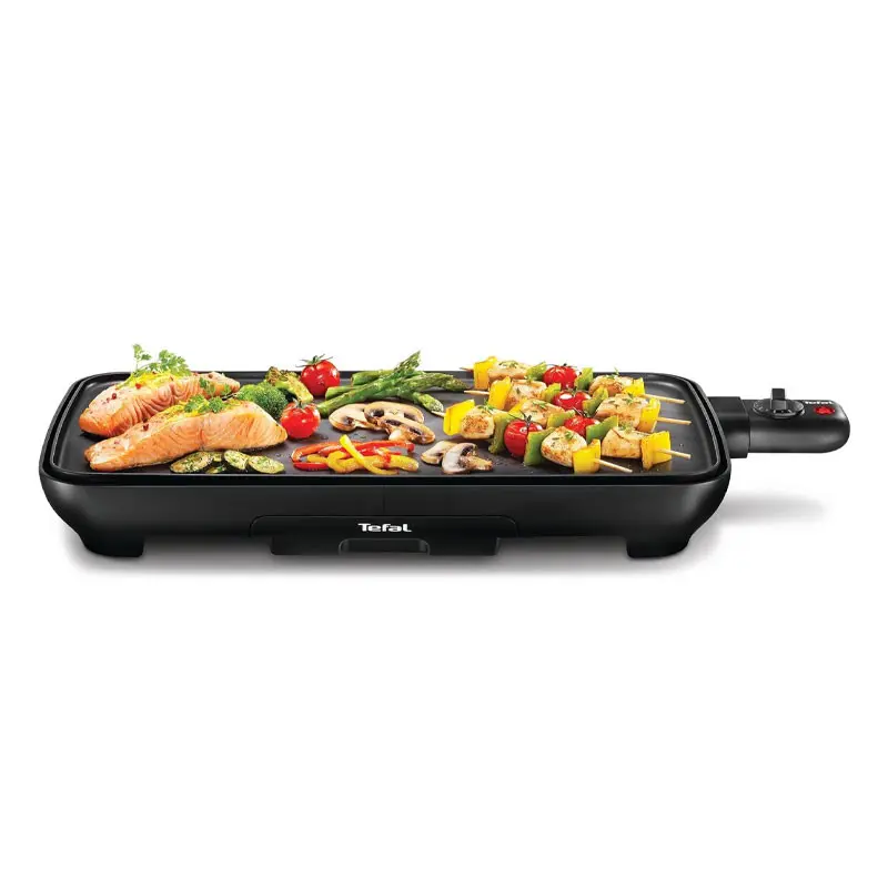 Barbecue TEFAL PLACHA 2000W / Noir / CB501812