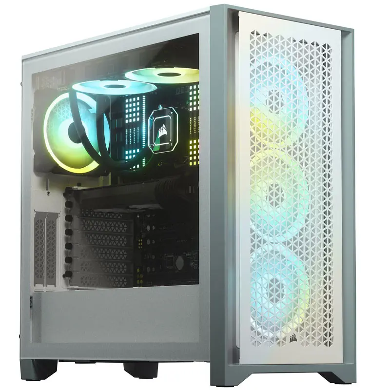 BOITIER GAMING CORSAIR 4000D WHITE / CC-9011201-WW