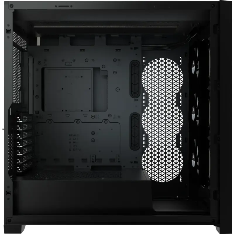 Boîtier Gamer Corsair iCUE 5000X RGB ATX Moyen-Tour / Noir