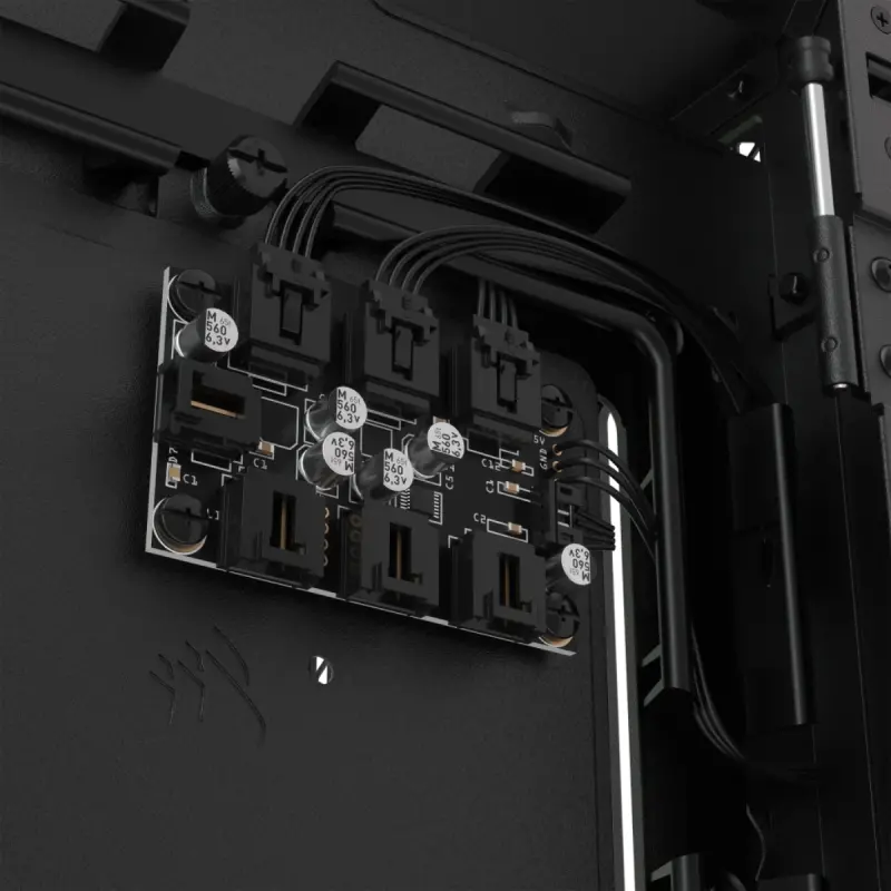 Boîtier Gamer Corsair iCUE 5000X RGB ATX Moyen-Tour / Noir