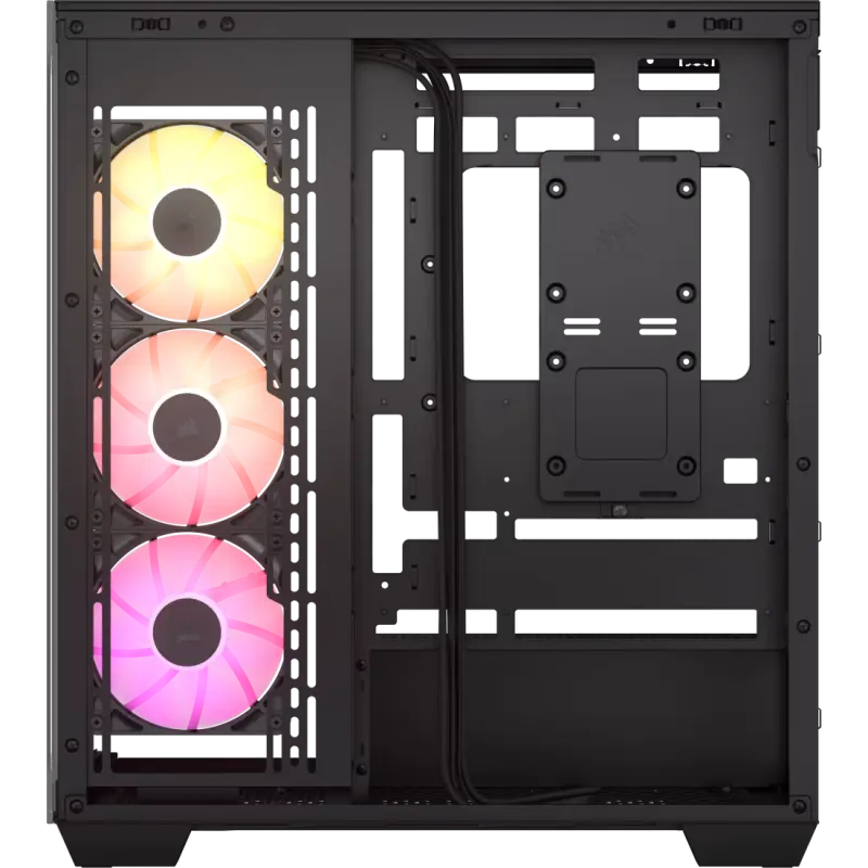 Boîtier Gaming Moyen-Tour CORSAIR 3500X / ATX / ARGB / Noir