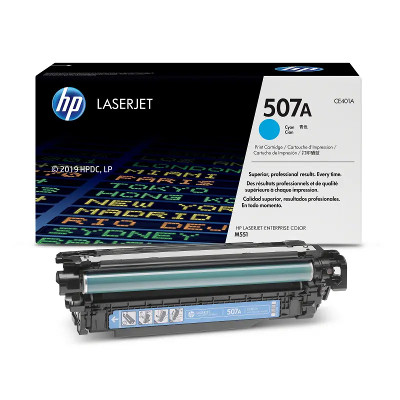 TONER ORIGINAL HP 507A – CE401A / CYAN