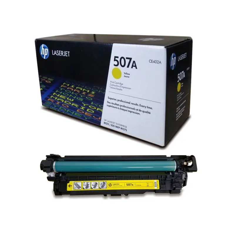 TONER ORIGINAL HP 507A – CE402A / YELLOW