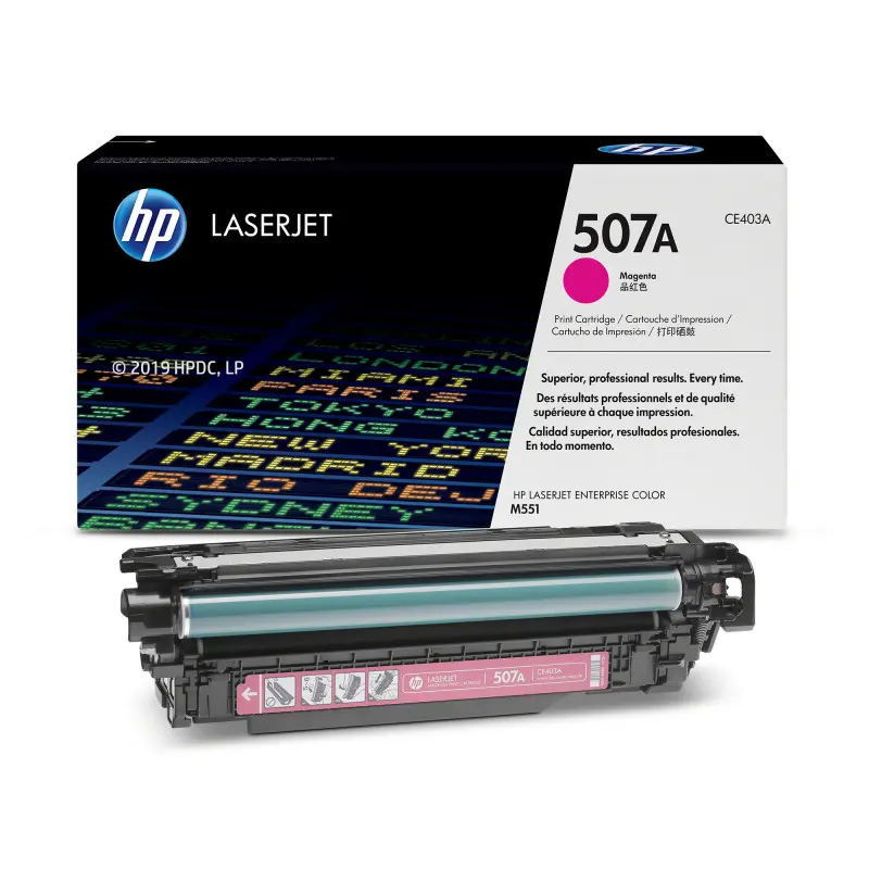 TONER ORIGINAL HP 507A – CE403A / MAGENTA