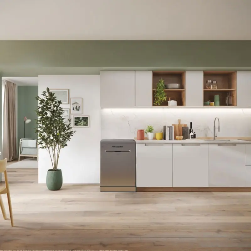 LAVE VAISSELLE CANDY 13 Couverts + AFF / Silver / CF3E7L0S