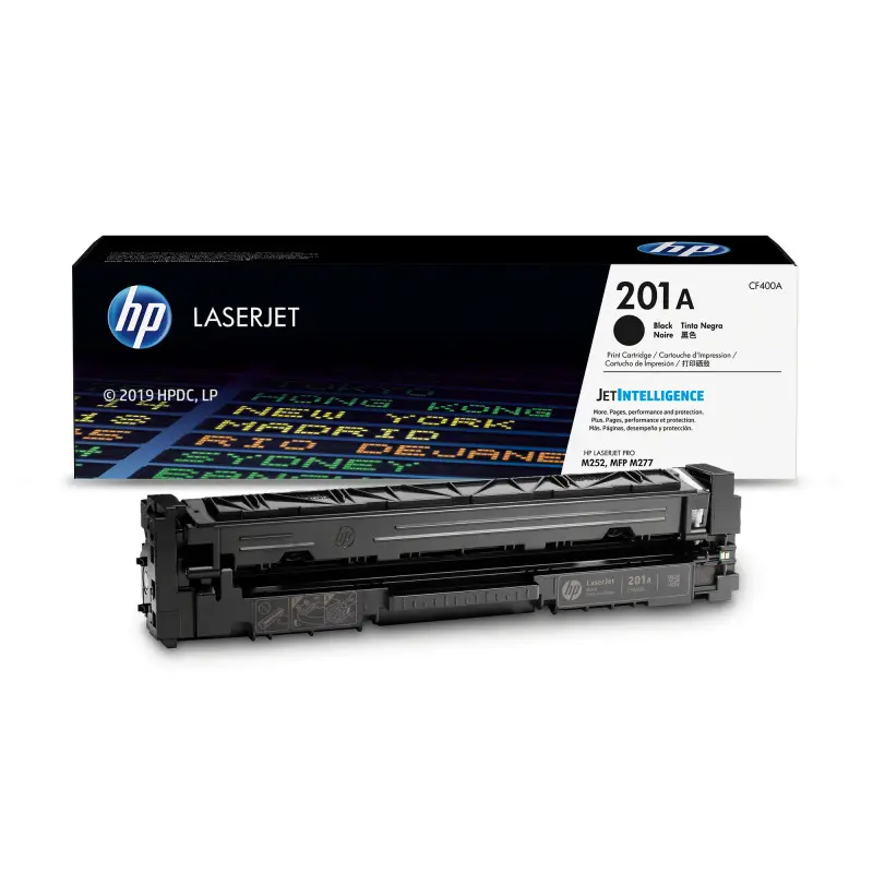 Cartouche de toner HP 201A LaserJet Noir originale / 1 420 pages CF400A