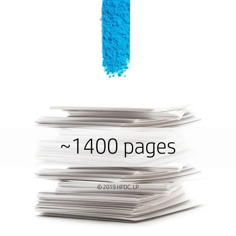 Cartouche de toner HP 201A LaserJet Cyan originale / 1 330 pages CF401A