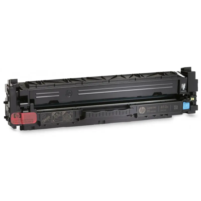 Cartouche de toner HP 410A LaserJet cyan originale / 2 300 pages CF411A