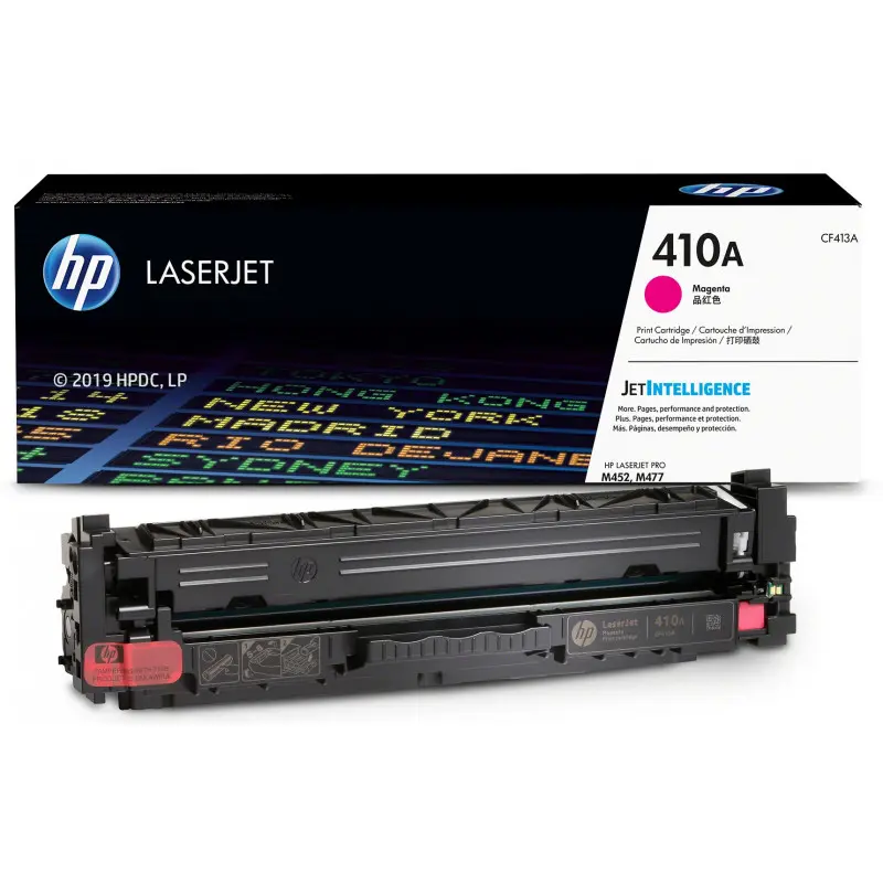 Cartouche de toner HP 410A LaserJet magenta originale / 2 300 pages CF413A