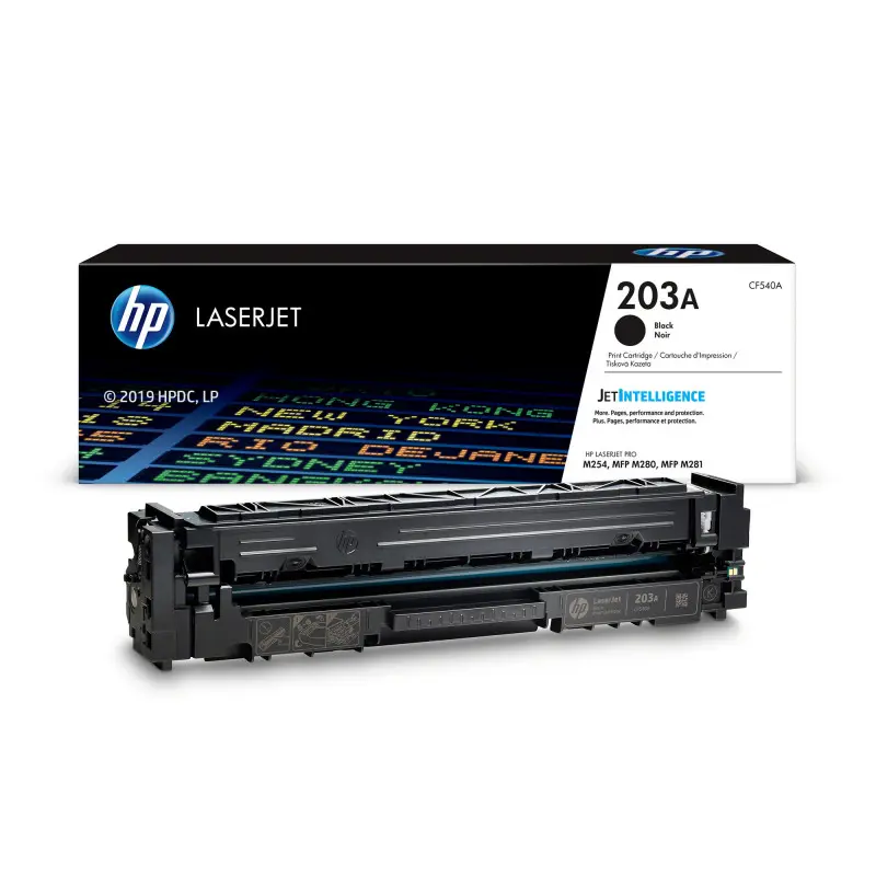 HP 203A cartouche de toner LaserJet noir authentique / CF540A