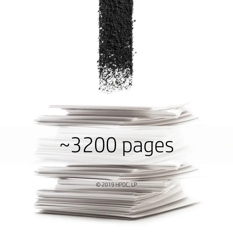 Toner Grande Capacité Original HP 203X pour LaserJet / Noir