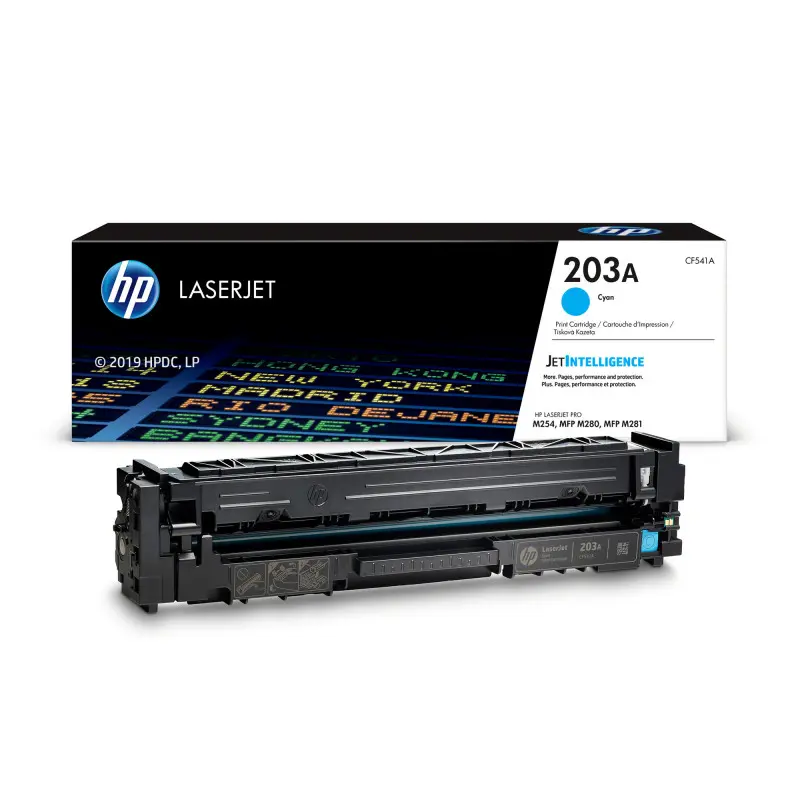 HP 203A cartouche de toner LaserJet cyan authentique / CF541A