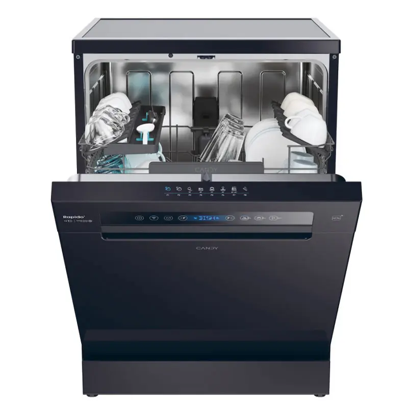LAVE VAISSELLE CANDY 15 Couverts / NOIR + Afficheur