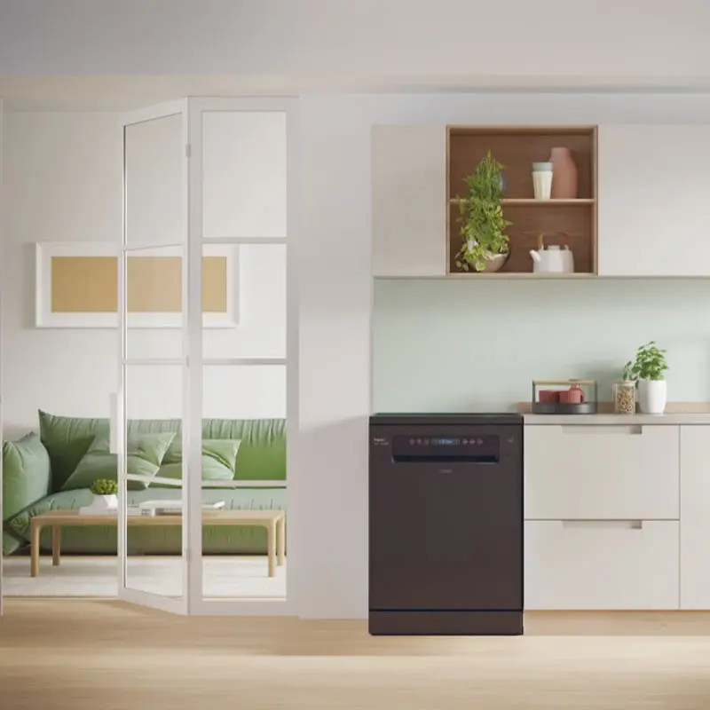 LAVE VAISSELLE CANDY 15 Couverts / NOIR + Afficheur