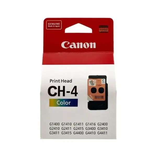 Tête d'impression CANON CH4 / Couleurs G1411- G2411- G3411