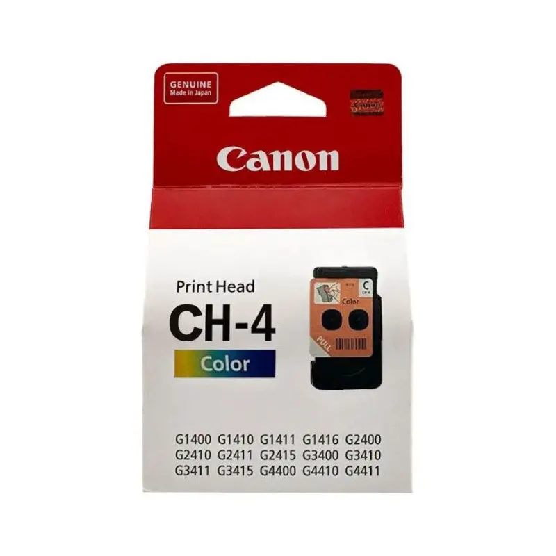 Tête d&rsquo;impression CANON CH4 / Couleurs G1411- G2411- G3411