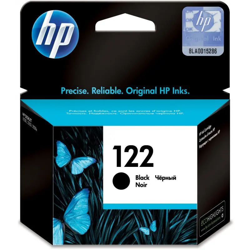 HP 122 cartouche d&rsquo;encre noir authentique CH561HE