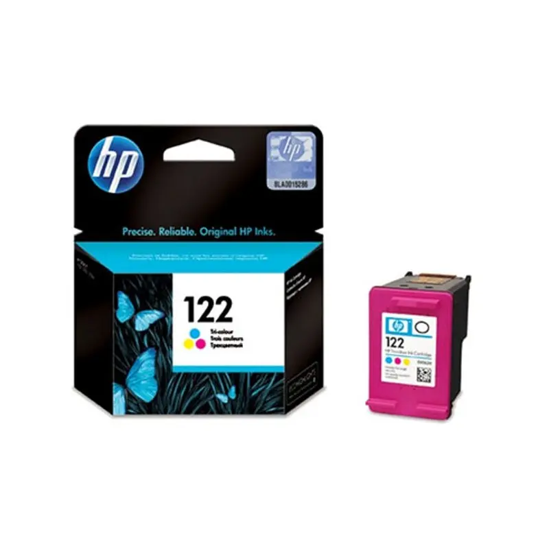 HP 122 cartouche d&rsquo;encre trois couleurs authentique CH562HE