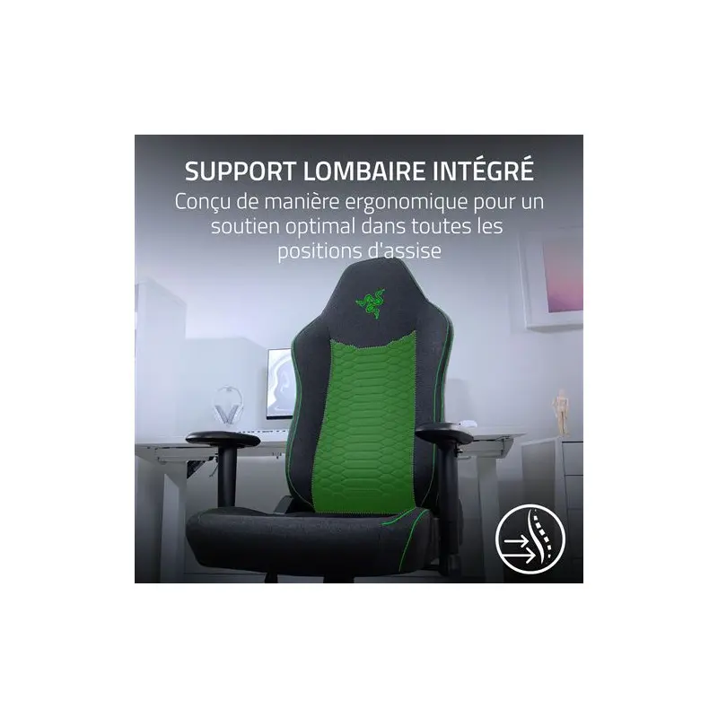Chaise gaming RAZER ISKUR V2 X RZ38-05310100-R3G1 / NOIR