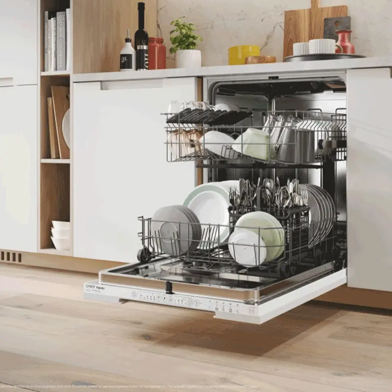 LAVE VAISSELLE CANDY ENCASTRABLE 13 Couverts / Blanc