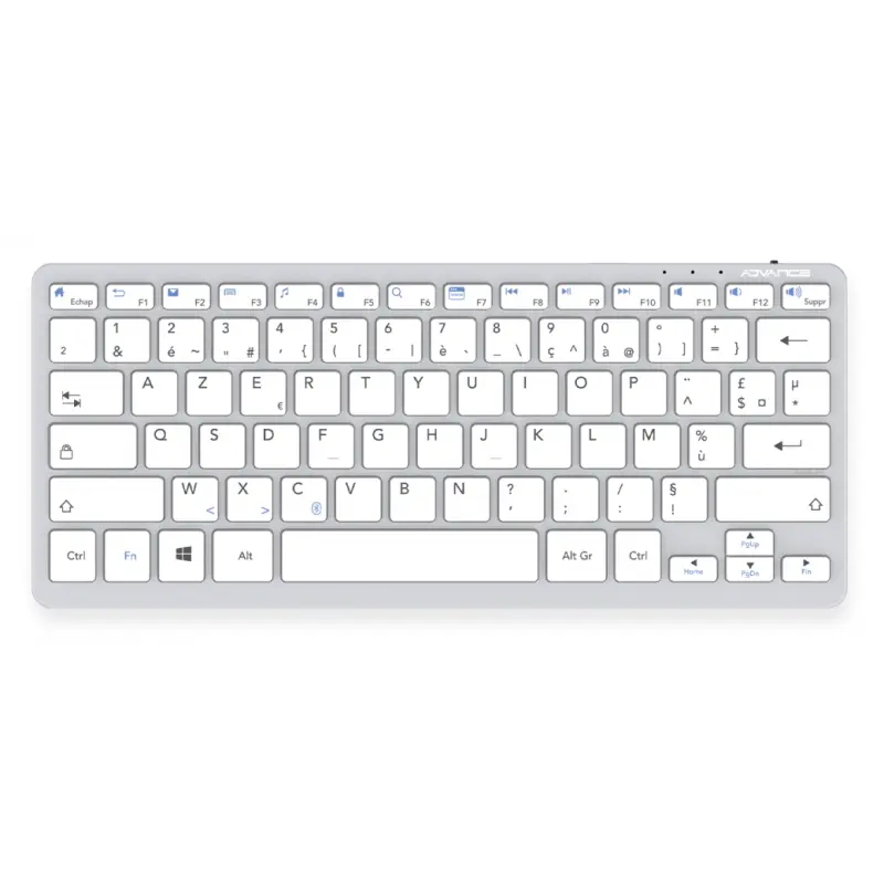 Clavier Sans Fil ADVANCE SMARTKEY PLUS BT230 / Gris