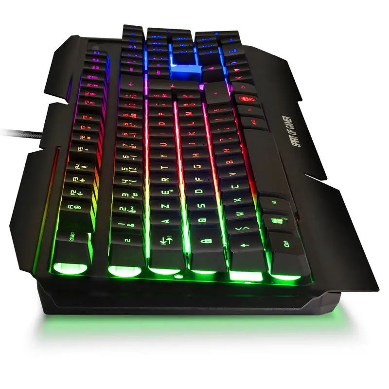 Clavier Gaming Rétroéclairé Spirit of Gamer Pro-K5 / Noir