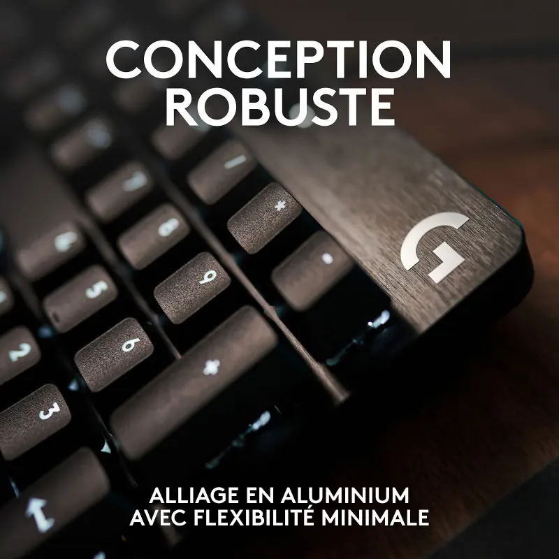 Clavier Gamer Filaire LOGITECH G413 Mécanique / Noir