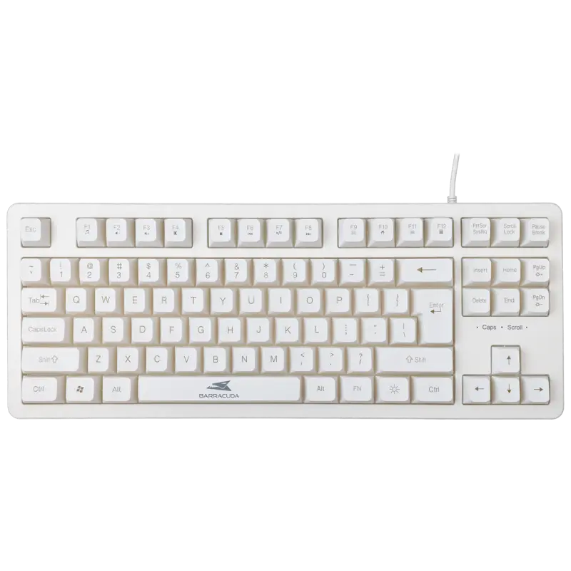Clavier Gaming Baracuda BGK-01114 KRILL / Blanc