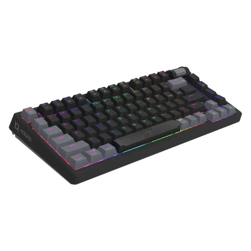 Clavier Gaming Filaire Mécanique AQYRIS ADARA MINI / 100% Anti-Ghosting / RGB / USB-C / Noir