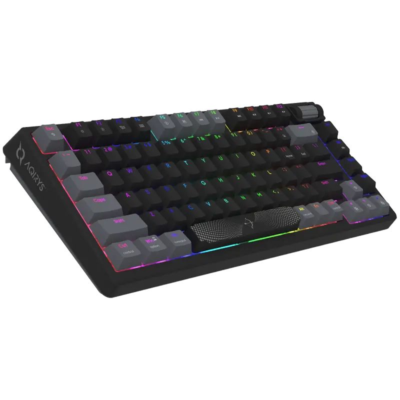 Clavier Gaming Filaire Mécanique AQYRIS ADARA MINI LE / 100% Anti-Ghosting / RGB / USB-C / Noir