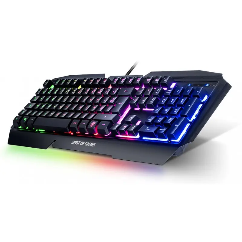 Clavier Gaming Rétroéclairé Spirit of Gamer Pro-K5 / Noir