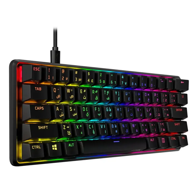Clavier mécanique HyperX Alloy Origins 60-HX Rouge