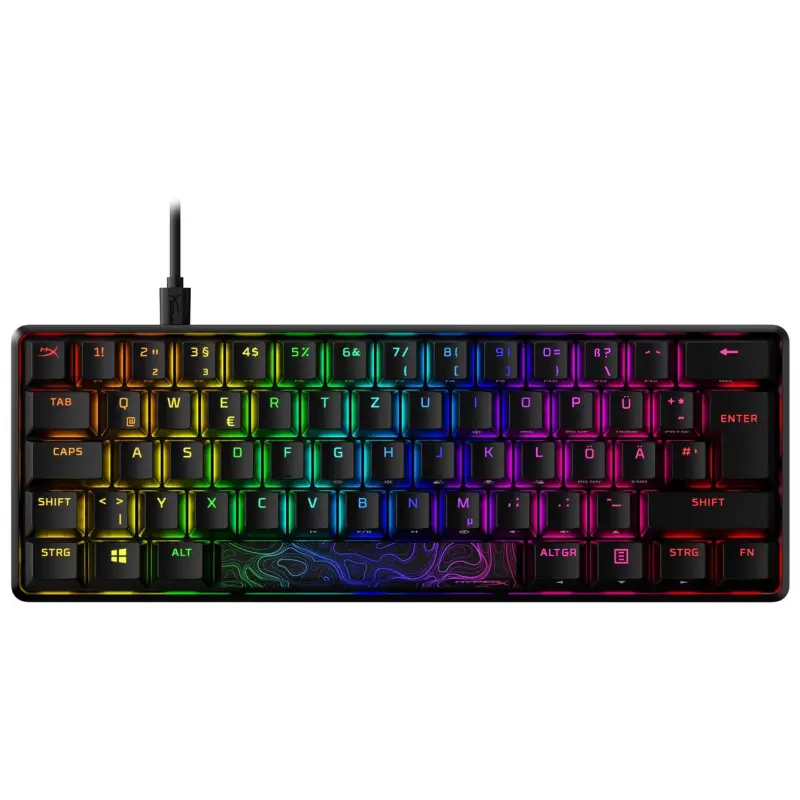 Clavier mécanique HyperX Alloy Origins 60-HX Rouge