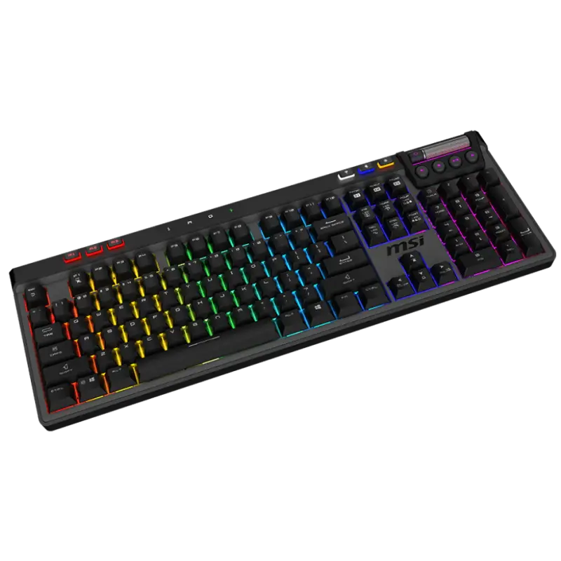 Clavier mécanique MSI STRIKE PRO W SILENT FR