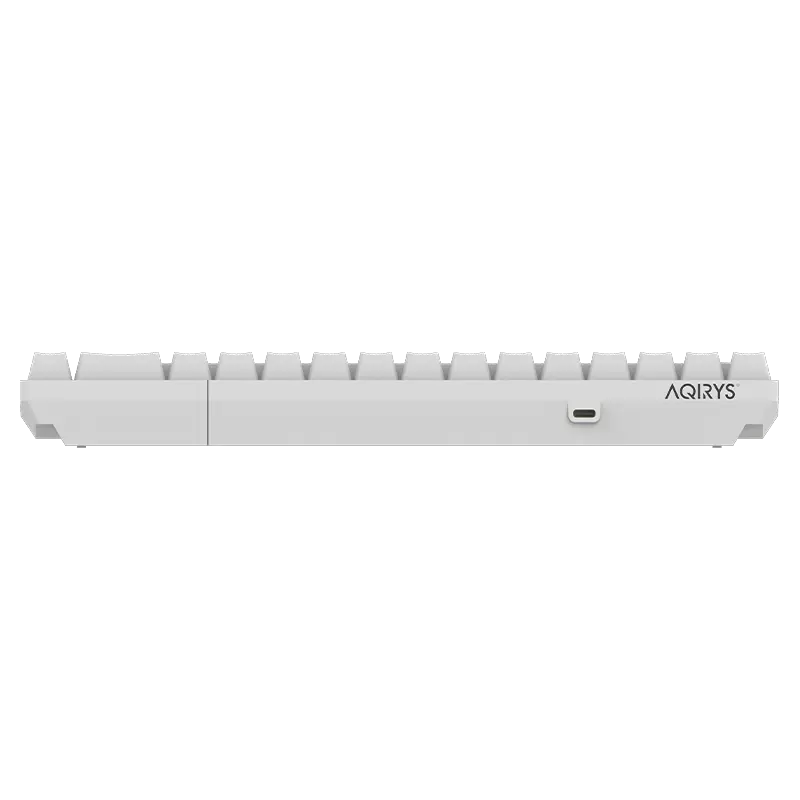 Clavier Gamer Mécanique AQIRYS MIRA / 100% Anti-ghosting / RGB / Blanc